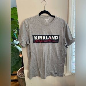 Kirkland Signature logo gray Tshirt in Men’s M/Women’s L